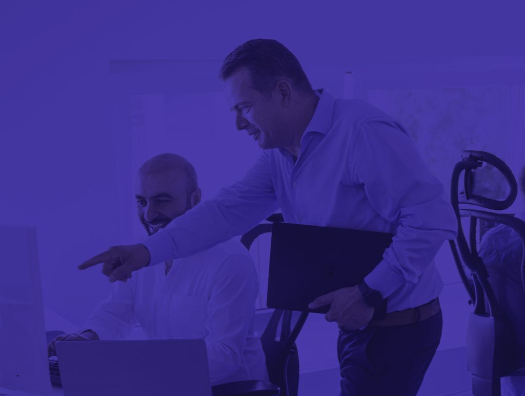 Büro mit IT-Spezialisten